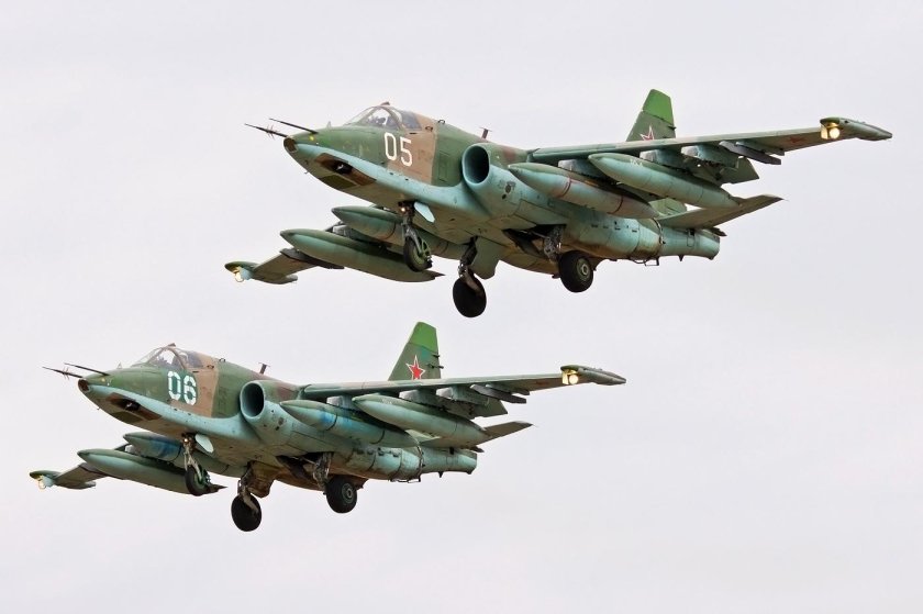 Штурмовик Су-25 Грач