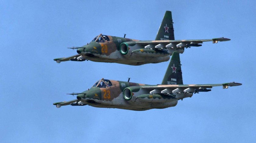 Штурмовик Су-25 Грач