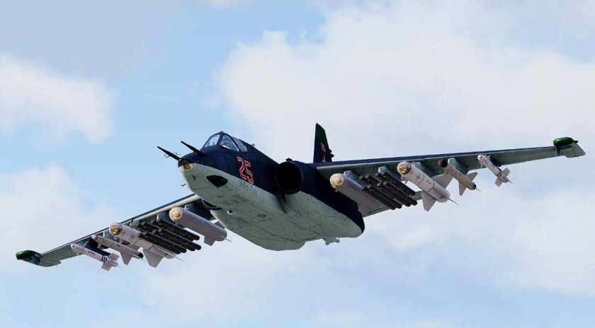 Самолёт-Штурмовик Су-25