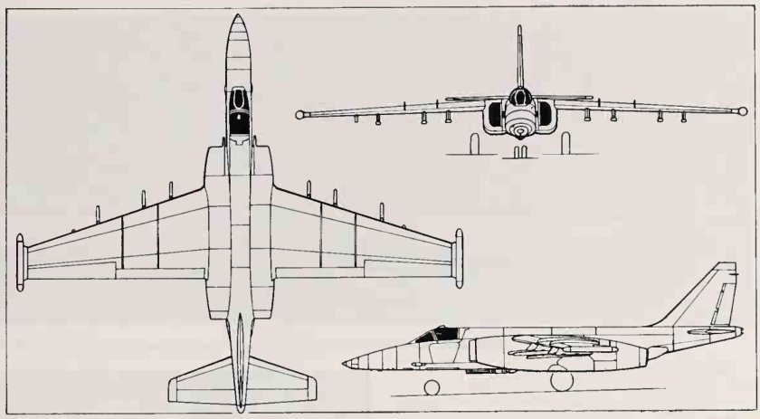Су 25 чертеж