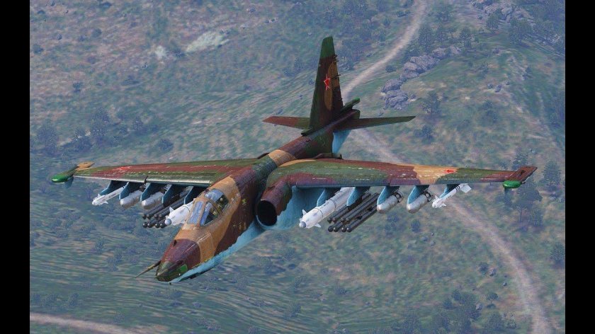 Штурмовик Су-25 Грач