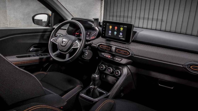 Dacia Sandero 2022 салон