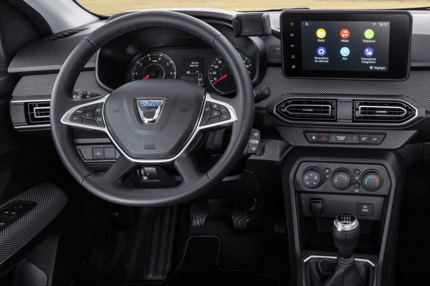Dacia jogger 2022 интерьер