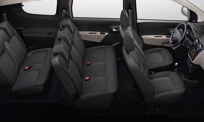 Dacia Lodgy салон 7 мест