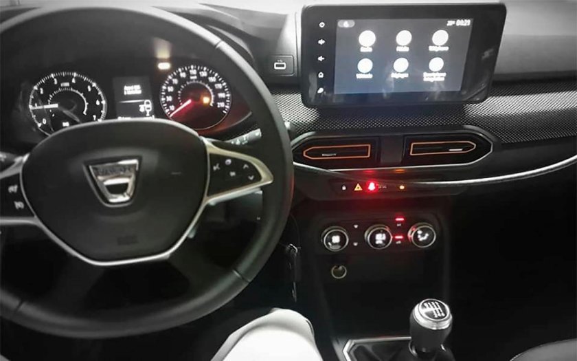 Renault Sandero 2021 салон