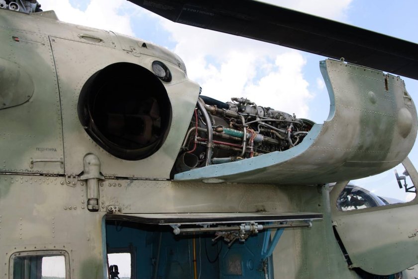 Ми-24 кабина