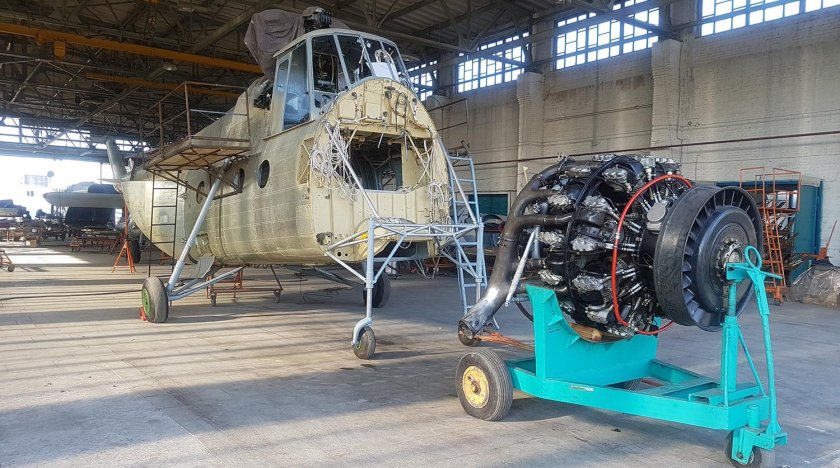 Ми-4 двигатель аш-82в