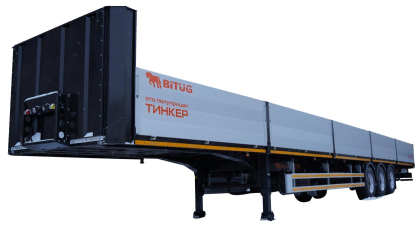 Полуприцеп бортовой тонар b3-13 (9888)