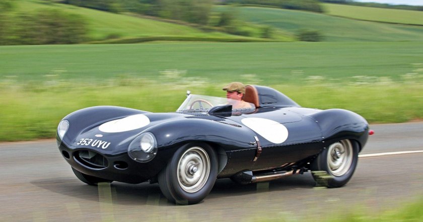 Jaguar d-type 1954