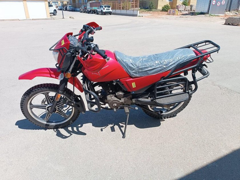 Мотоцикл дорожный мотомир intruder 200 красный с