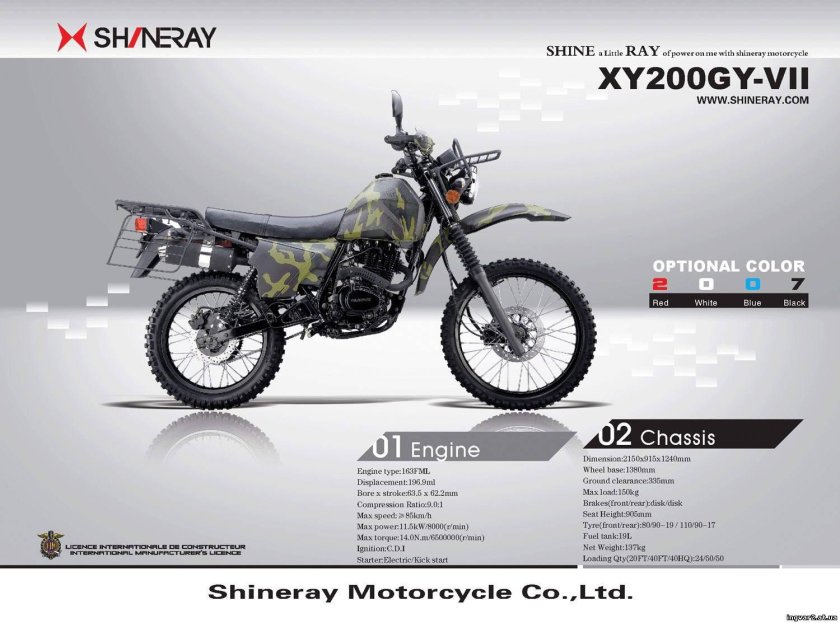 Shineray логотип