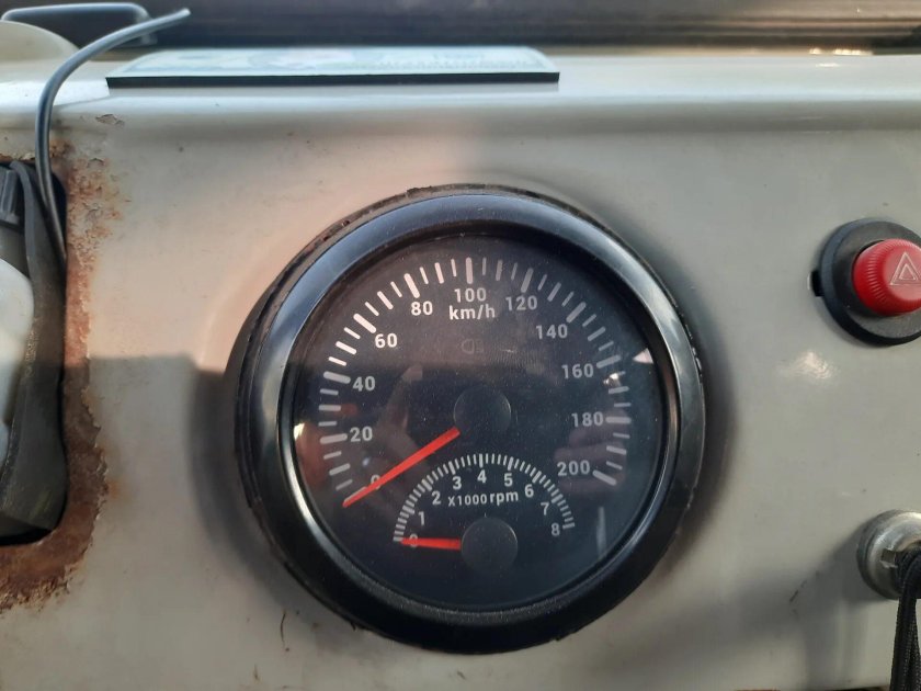 GPS спидометр в УАЗ