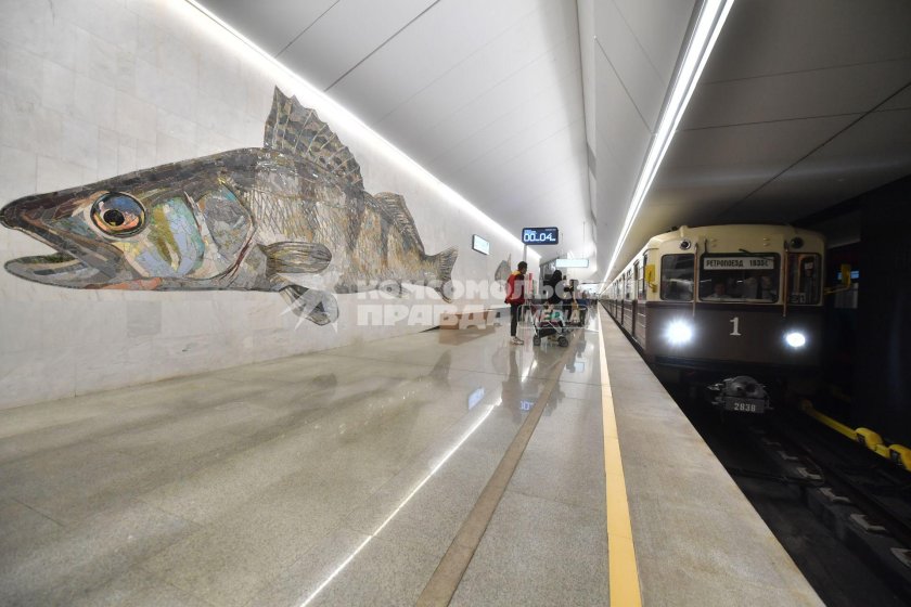 Нагатинский затон станция метро