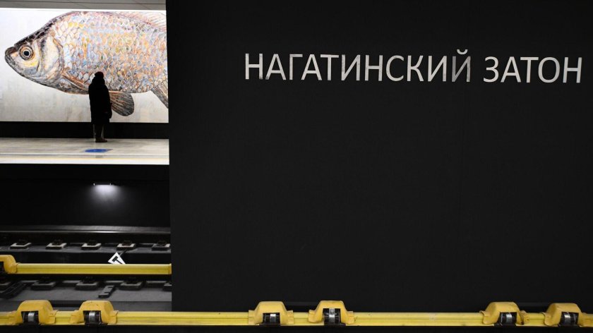 Нагатинский Затон на карте