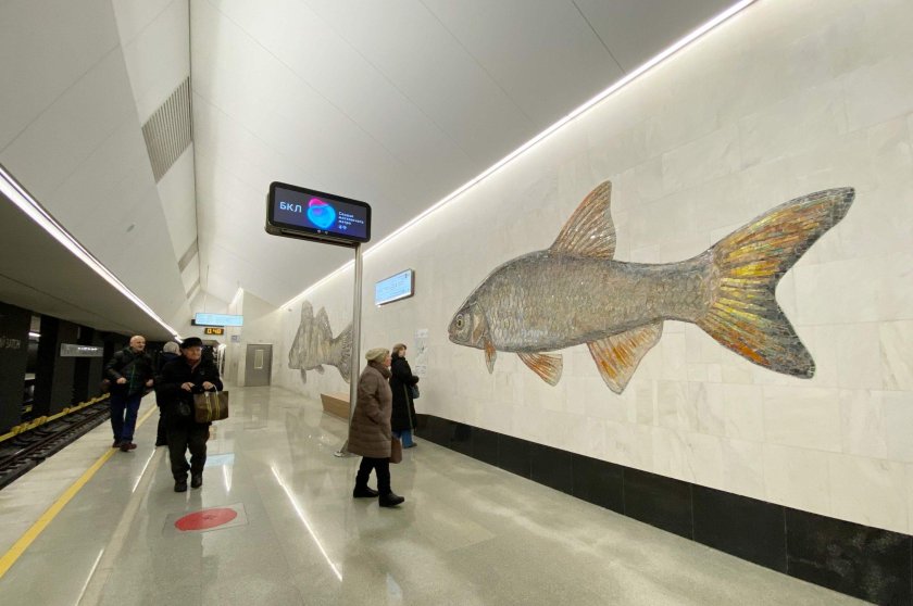 Станция БКЛ Нагатинский Затон