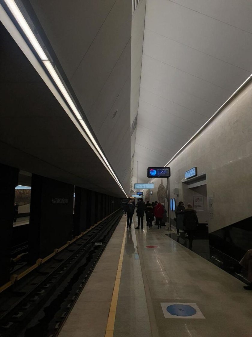 Станция нагатинский затон