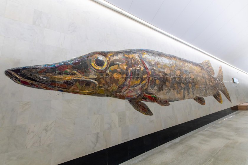 Рыба в Москве реке