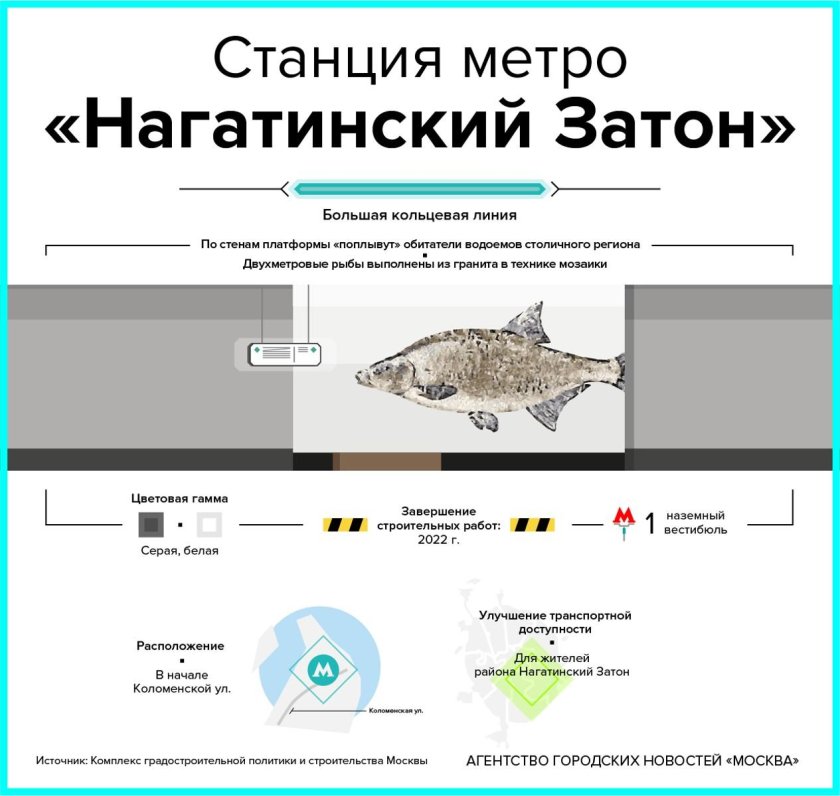 Станция БКЛ Нагатинский Затон