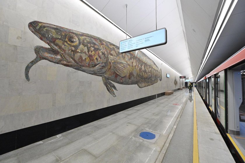 Станция БКЛ Нагатинский Затон