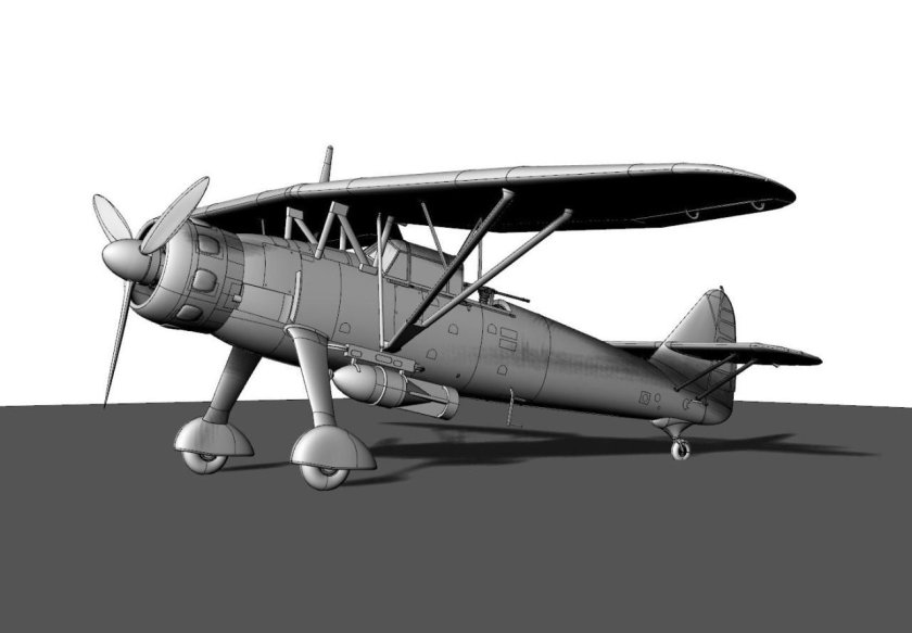 Хеншель 126 самолет