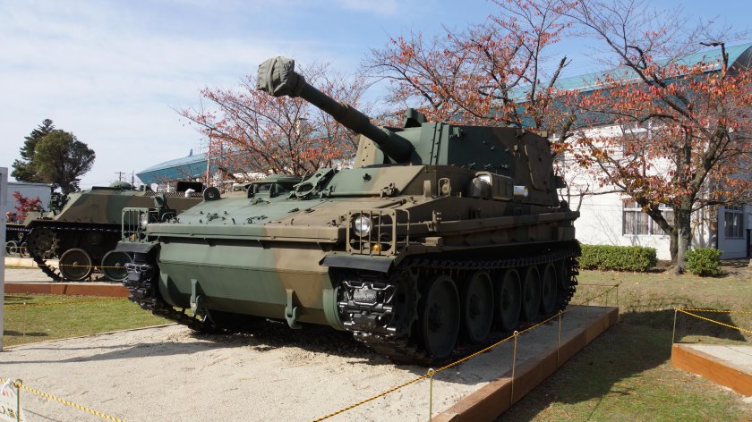 105-Мм самоходная гаубица Тип 74