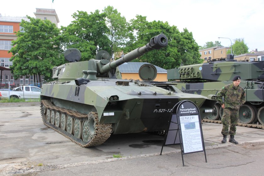 Финская САУ-122 PSH 74