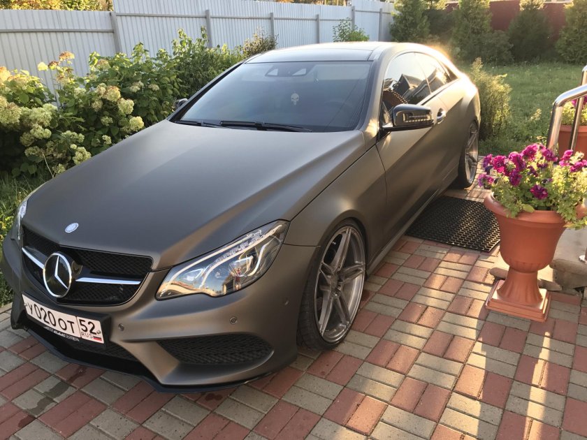 Мерседес с200 матовый