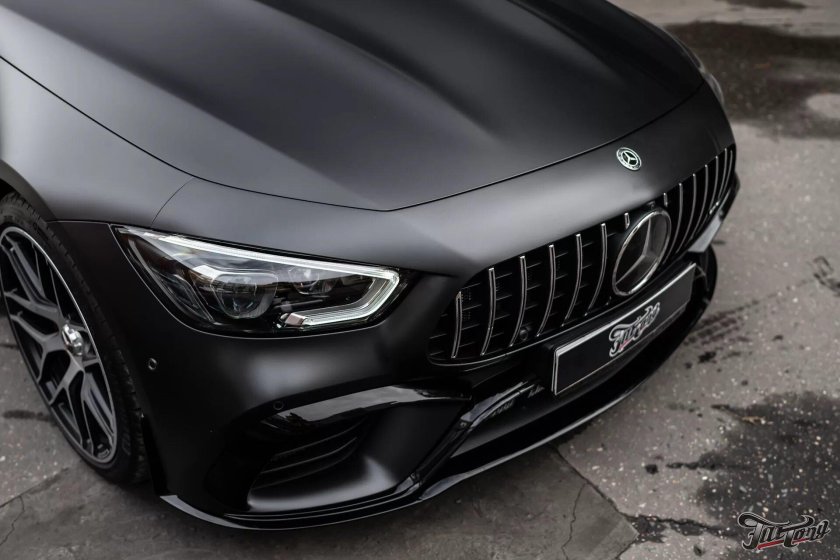 Мерседес s63 матовый черный