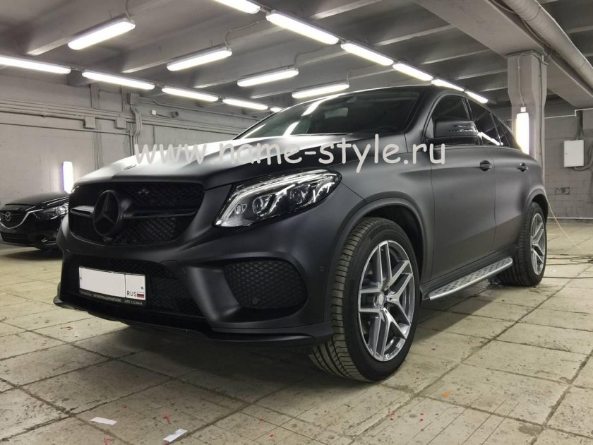 Мерседес GLE Coupe матовый