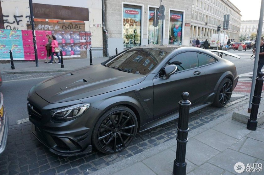 Мерседес s 63 АМГ черный матовый