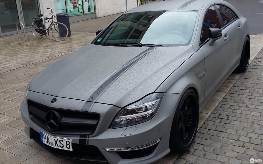 Mercedes CLS 63 AMG матовый