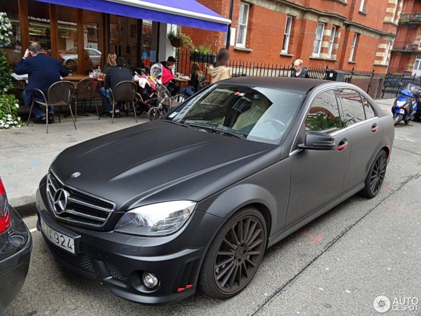 Мерседес с 180 черный тонированный матовый