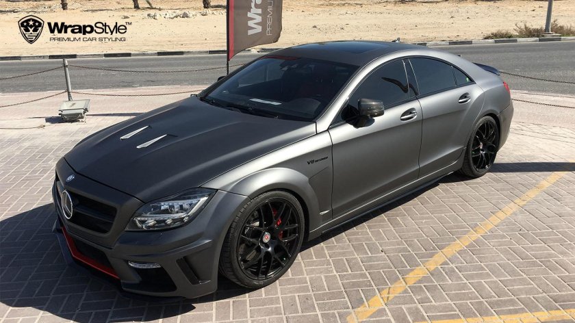 Мерседес CLS серый