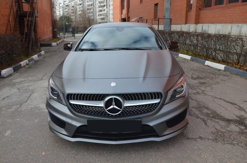 Mercedes CLA 200 матовый