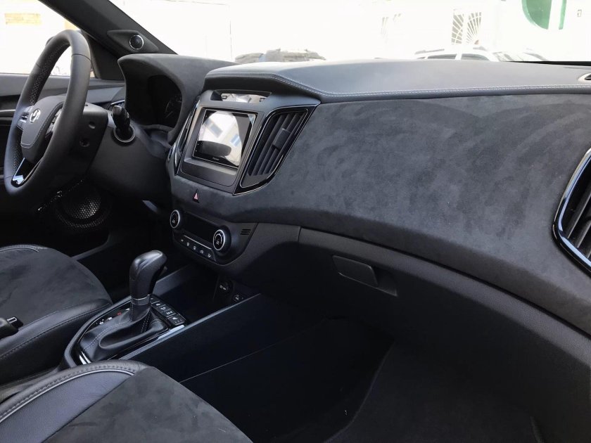 Кожаный салон Хундай Крета