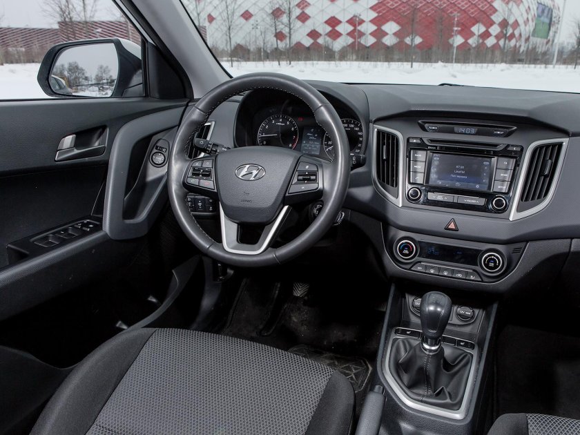 Хендай Крета 2016 салон