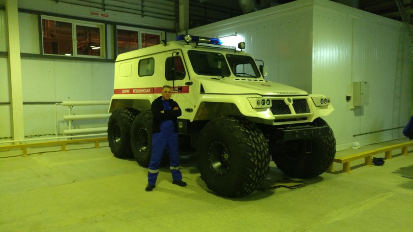 Вездеход болотоход Кречет