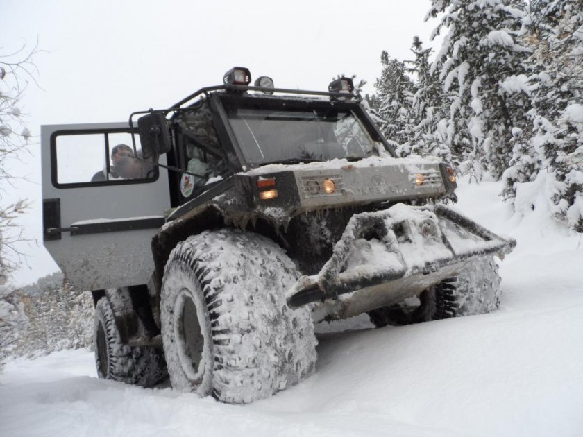 Вездеход болотоход Кречет