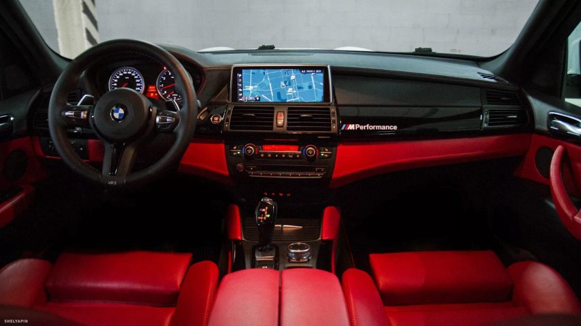 BMW x5m e70 салон