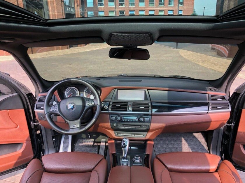 BMW x5m e70 салон