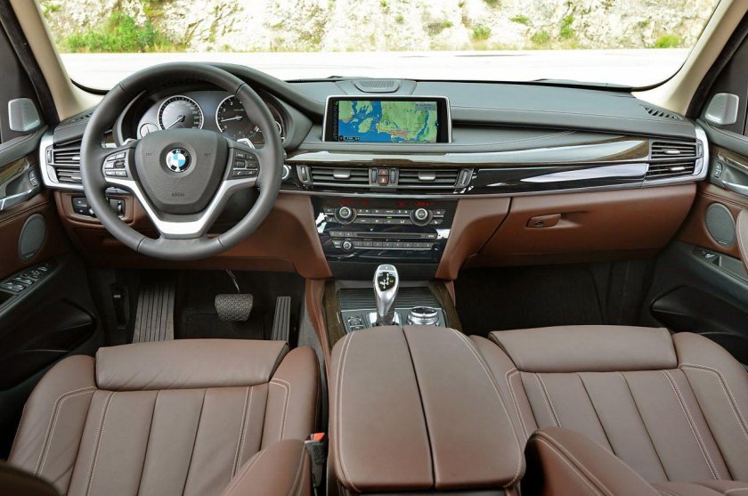BMW x5 2016 салон