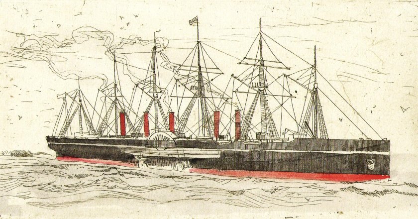 Пароход Сириус 1838