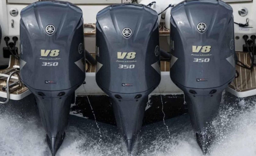 Yamaha 350 v8 Лодочный мотор