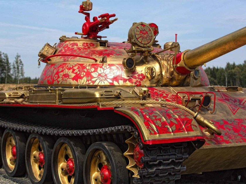 Парк Патриот танк Хохлома