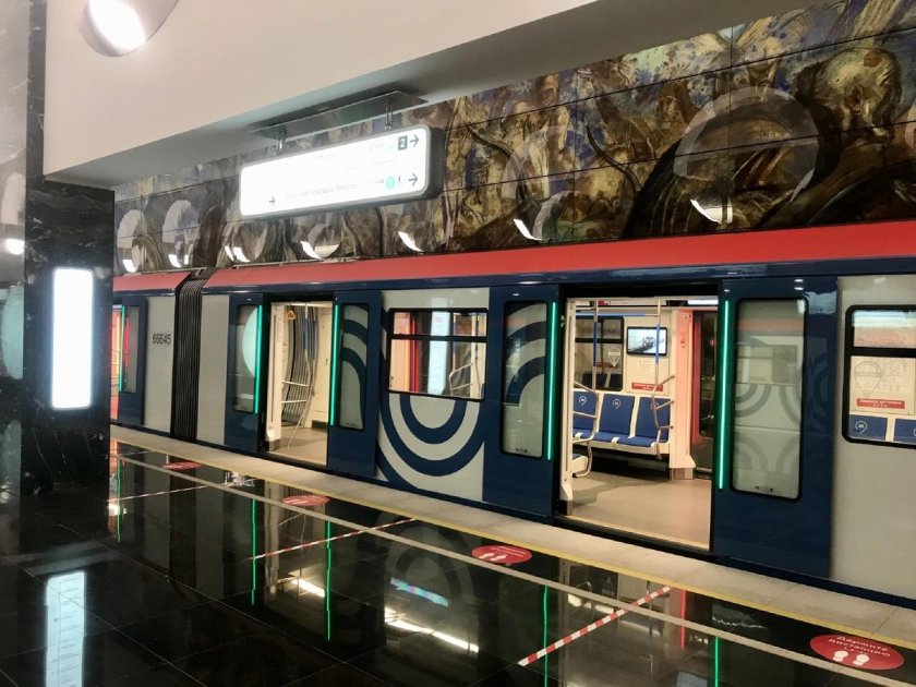 Метро москвы вагоны