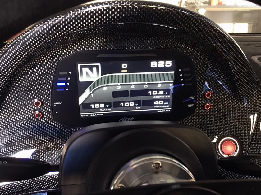 Приборная панель obd2