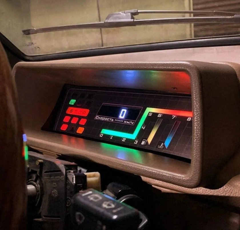 Приборная панель ваз 2108