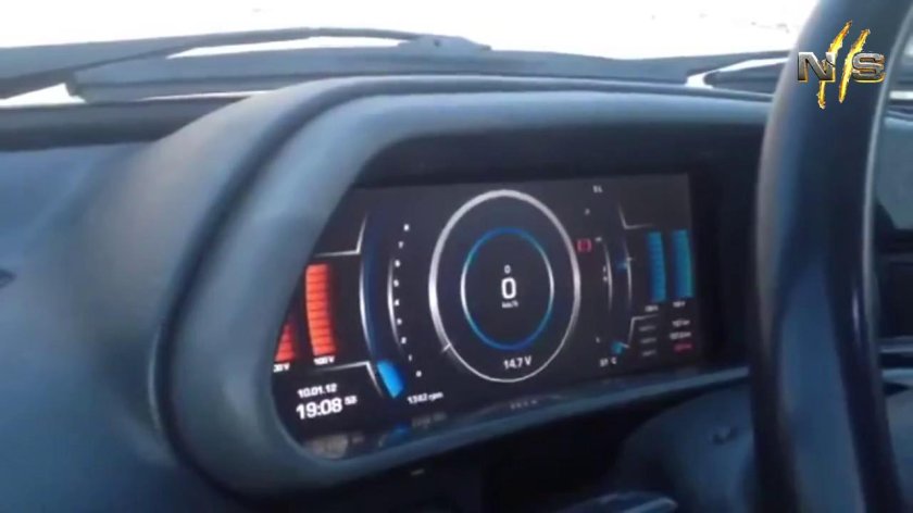 ЖК приборная панель на ВАЗ 2114