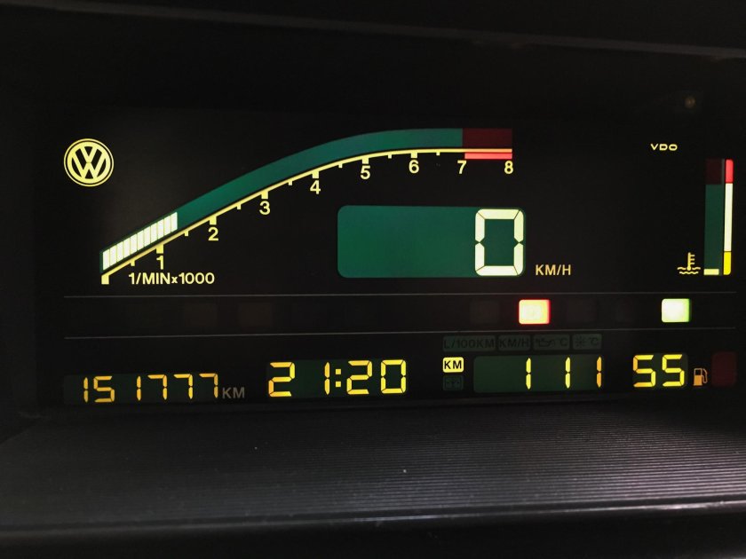 Электронная приборная панель гольф 2