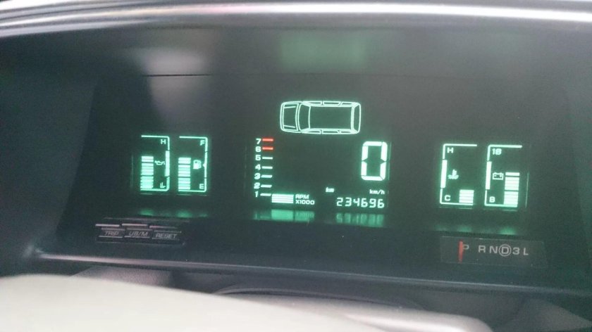 Электронная приборная панель Крайслер